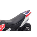 Elektrická motorka Aprilia RX - biela